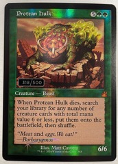 Protean Hulk - Foil - Retro Frame (Serialized 318/500)